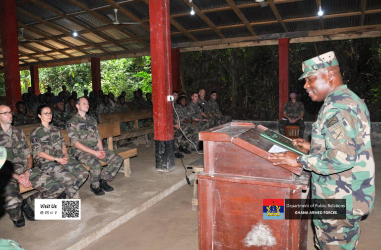 Jungle Warfare School, French Embassy launch anti-galamsey training in Eastern Region