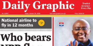 Newspaper headlines: Friday, January 30, 2026