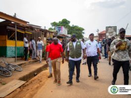 AMA demolishes unauthorised structures at Awudome, North Kaneshie and Tuesday market