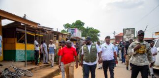 AMA demolishes unauthorised structures at Awudome, North Kaneshie and Tuesday market