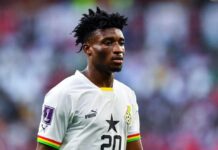 Mohammed Kudus to miss Ghana v Germany pre-World Cup friendly game due to thigh injury