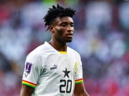Mohammed Kudus to miss Ghana v Germany pre-World Cup friendly game due to thigh injury