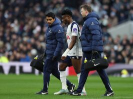 Mohammed Kudus suffers injury as Tottenham held by Sunderland