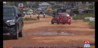 Roads Of Peril: Residents of Gomoa Nyanyano decry deplorable road network, demand govt action