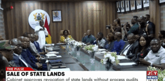 Cabinet approves recommendation for revocation of state lands sold without due process