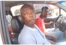 NPP race: Aged delegate casts vote in taxi in Ablekuma North