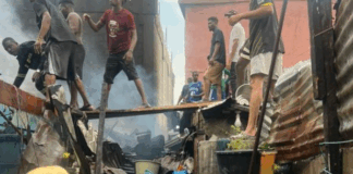 Fire at Tudu near SoccerBet contained, no injuries reported