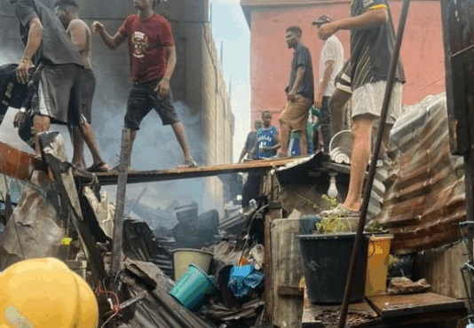 Fire at Tudu near SoccerBet contained, no injuries reported