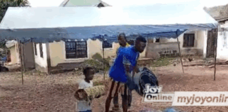Heavy security at Ho Central Mosque forces worshippers to pray outdoors