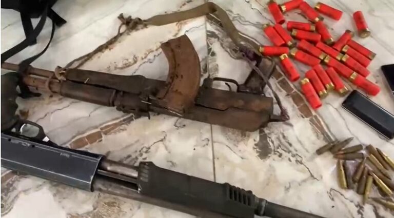 Two suspected armed robbers killed in Ashanti South Police operation, firearms and vehicle seized