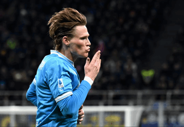 McTominay scores two as Napoli hold leaders Inter
