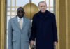 Nigeria’s president Bola Tinubu ‘in great shape’ after falling at Turkey reception