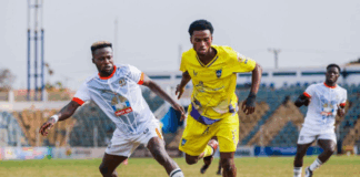 Razak Simpson grabs brace as Nations FC stun Medeama to end unbeaten run