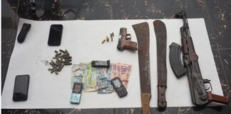 Tema Police foil armed robbery attempt at Afienya; four suspects killed