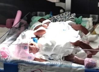 Surrogate mother delivers quadruplets at Pokuase