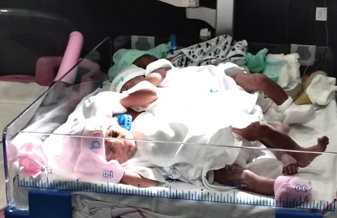 Surrogate mother delivers quadruplets at Pokuase