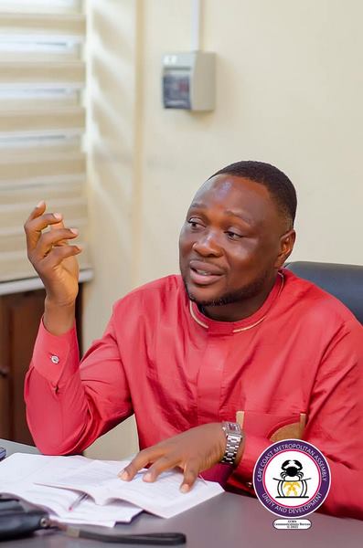 Cape Coast Metropolitan Chief Executive (MCE), George Arthur,