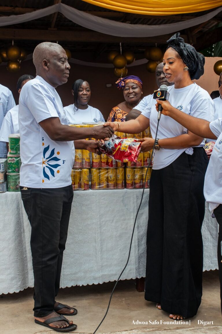 Adwoa Safo Foundation donates items to Hopeway Ministries Orphanage