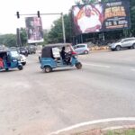 Motorists bemoan long-nonfunctional traffic lights at Poku Transport Junction