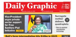 Newspaper headlines: Wednesday, January 14, 2026