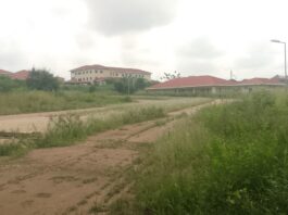 Weeds take over 500-bed Afari Military Hospital project