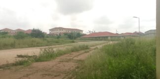 Weeds take over 500-bed Afari Military Hospital project