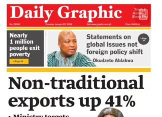 Newspaper headlines: Thursday, January 22, 2026