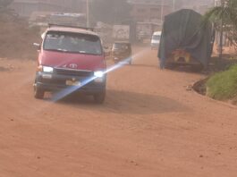 Krofrom CPC residents decry dust pollution from abandoned 2km link road