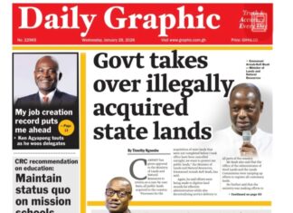 Newspaper headlines: Wednesday, January 28, 2026
