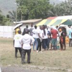 Ho Central NPP delegates protest, chant “Adu Twum sika no, yɛn sa nkae”