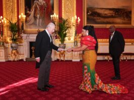 Ghana’s High Commissioner to UK presents credentials to King Charles III