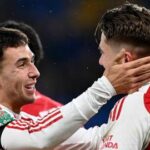 Arsenal take EFL Cup semi-final advantage but Garnacho gives Chelsea hope