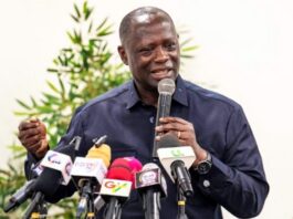 The Minister for Lands and Natural Resources, Emmanuel Armah-Kofi Buah,