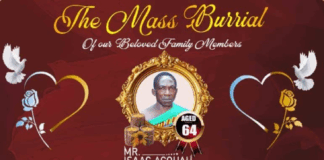 Sefwi Asuopiri announces mass burial for 7 killed in accident