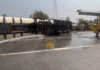 GNFS averts fuel tanker explosion after accident at Nsawam