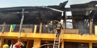Fire guts NOBISCO girls’ dormitory