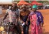 NPP race: Elderly woman arrives on Okada to vote in Northern region