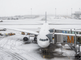 Six dead and hundreds of flights cancelled as snow causes chaos across Europe