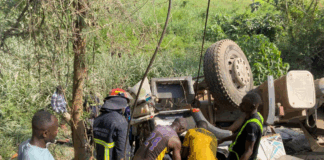 One dead, 2 rescued in accident at Breku Forest