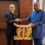 Chinese Ambassador bids farewell to President Mahama