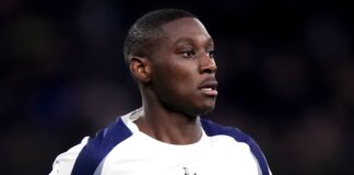 Spurs striker Kolo Muani ‘fine’ after car accident