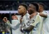 Real Madrid edge past nine-man Rayo Vallecano through 99th-minute penalty from Mbappe