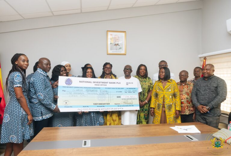 National Investment Bank donates to Ghana Sports Fund 