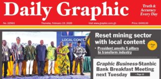 Newspaper headlines: Thursday, February 19, 2026