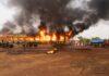 Heritage Train owned by Ibrahim Mahama destroyed by fire in Northern Region