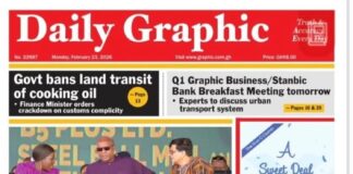 Newspaper headlines: Monday, February 23, 2026