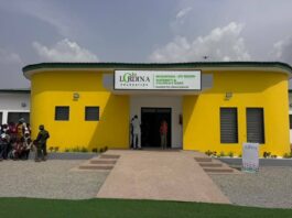 Lordina Mahama commissions new maternity, children’s ward at Asukawkaw