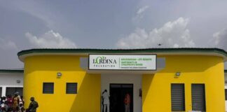 Lordina Mahama commissions new maternity, children’s ward at Asukawkaw