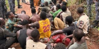 Galamsey: 38, including teenagers, arrested in Birim North