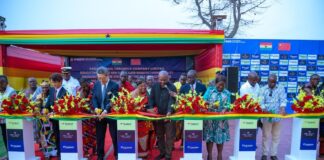 Mahama cuts sod for $100m Glass Factory in Shama